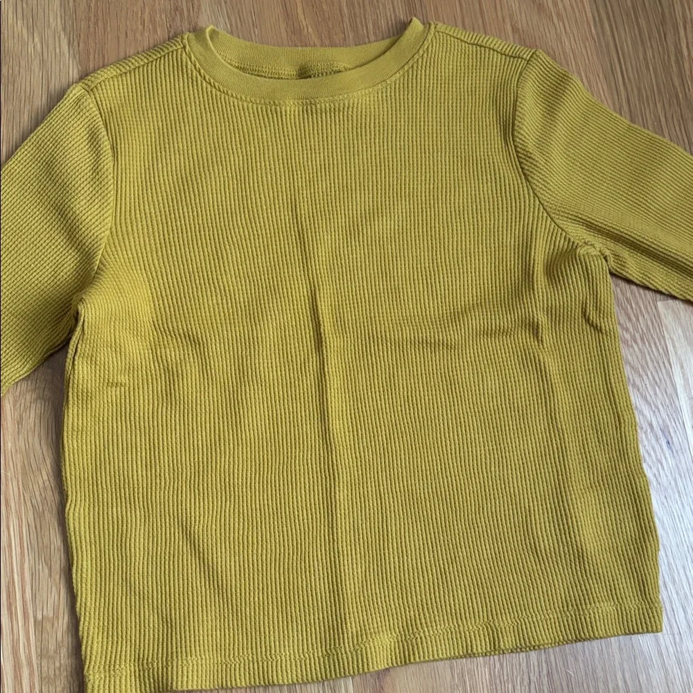 4T Old Navy Waffle Knit Excavator Long Sleeve Bundle